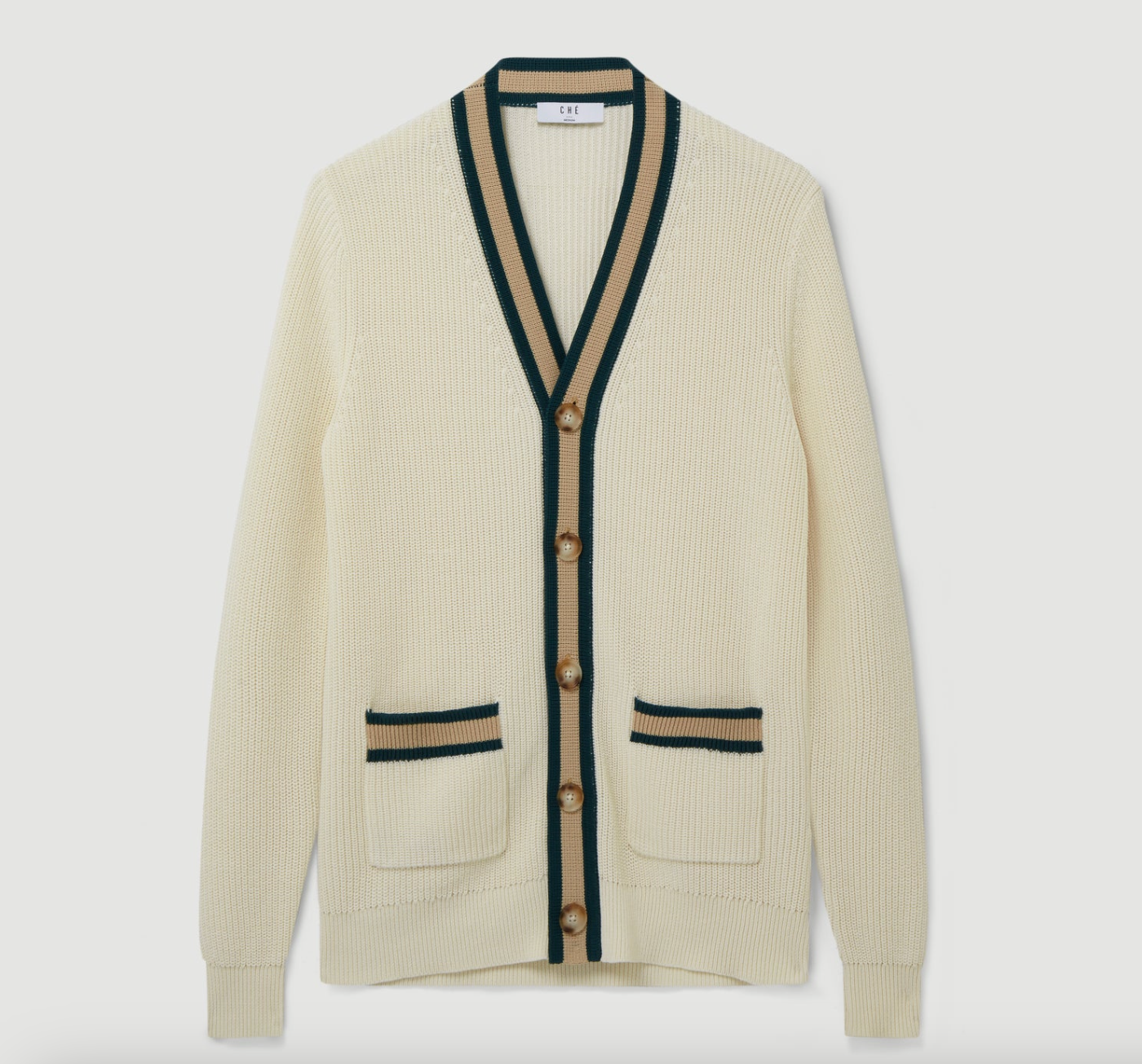 Ché Marlin Knitted Cardigan, Ivory | Ryland Life Equipment