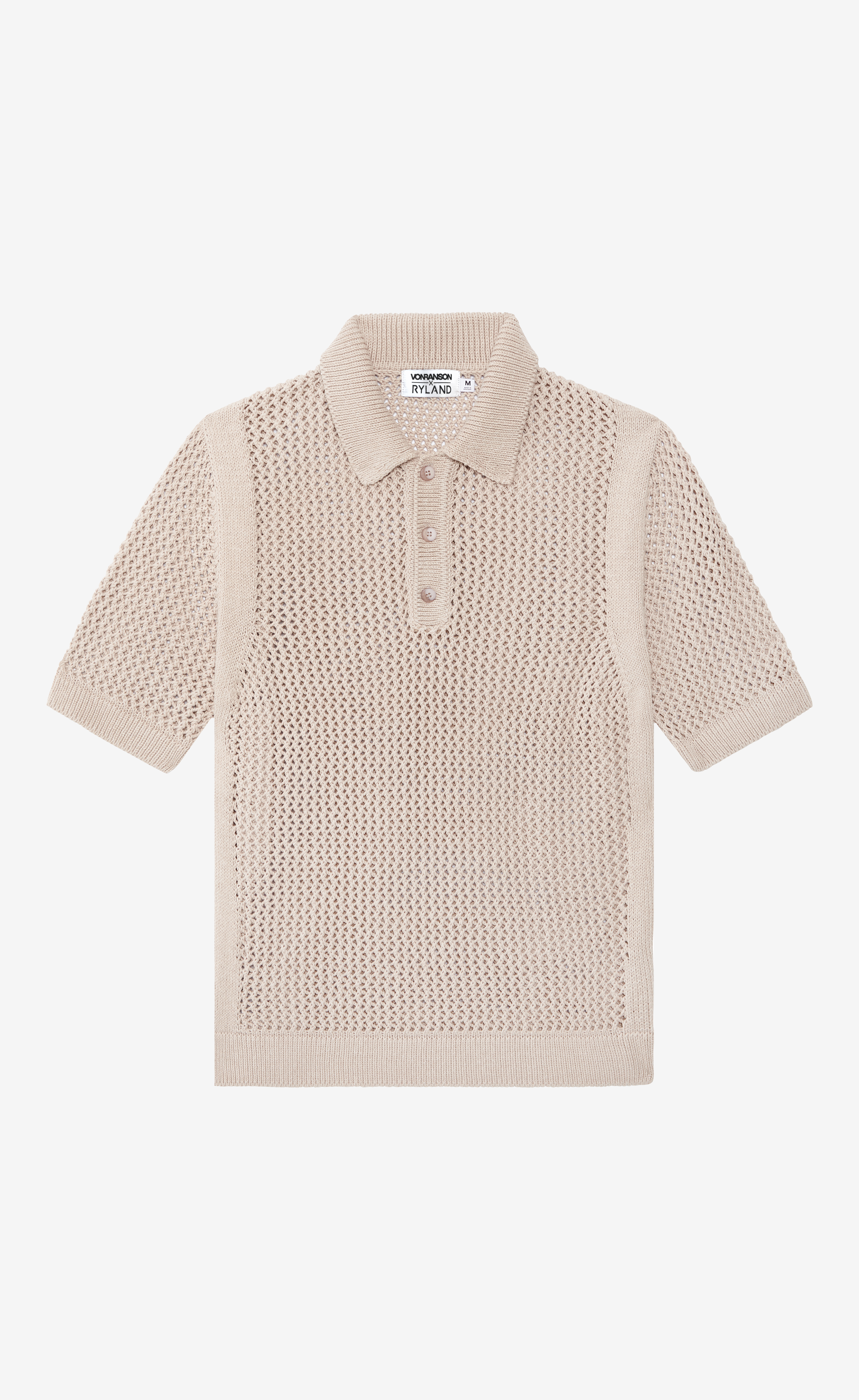 Teddy-Vonranson-Open-Knit-Polo-Shirt-Natural