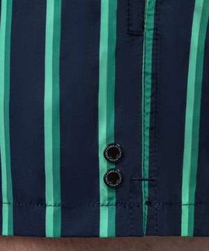 Ron-Dorff-Swim-Shorts-Retro-Stripes-Amalfi-Pistachio-Green/Navy