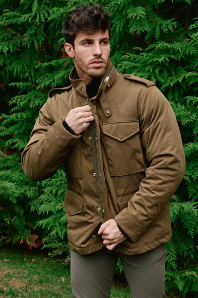 Ten C multiple-pocket field jacket Sportswear