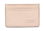 Lotuff Leather Credit Card Wallet, Natural